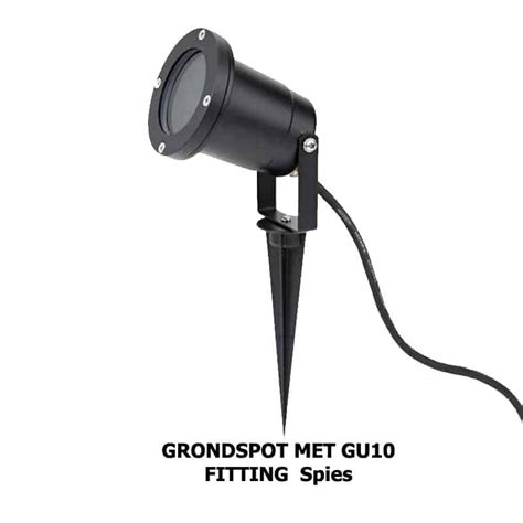 LED EINDHOVEN GRONDSPOT MET GU10 FITTING SPIES Incl Spotje Led Eindhoven