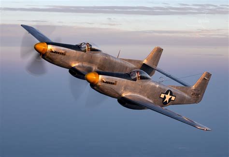nxp  north american xp  twin mustang  aircraftcom