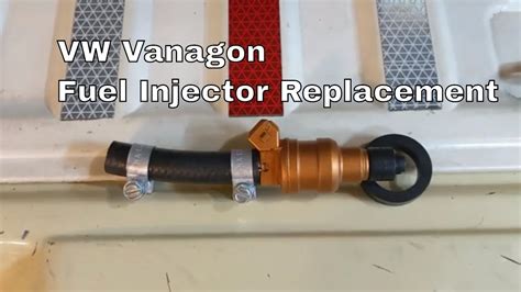 Vw Vanagon Fuel Injector Replacement Marcos Injectors Youtube