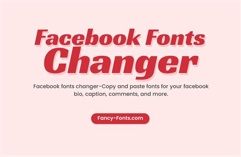 Facebook Fonts Generator ️ - FB Stylish Text Name Changer