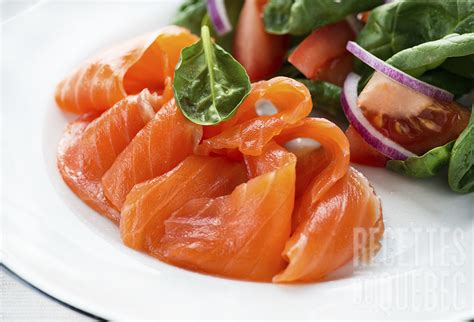 Gravlax de truite érable et moutarde Recettes du Québec