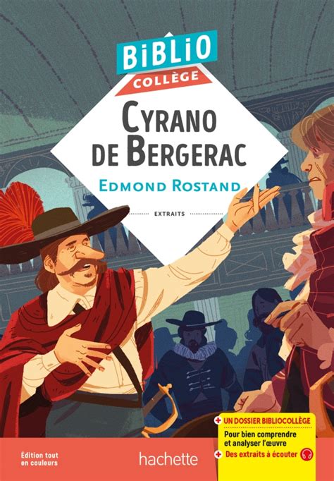 Bibliocoll Ge Cyrano De Bergerac Edmond Rostand Hachette Education