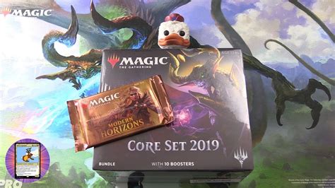 Core Set 2019 Bundle Modern Horizons FOIL MYTHIC YouTube