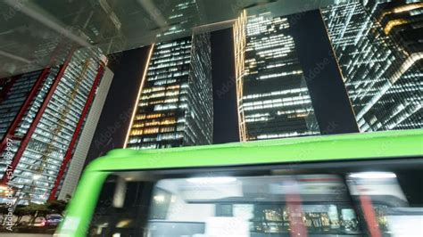 서울 여의도의 야경, Night view of Yeouido, Seoul Stock Video | Adobe Stock