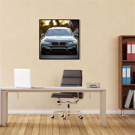 Quadro Decorativo Carro Esportivo Bmw M X Cm Decore Pronto