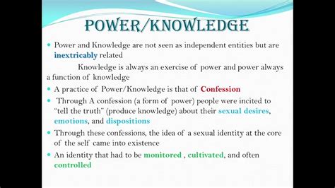 Michel Foucault Powerknowledge Concept Critical Theory Youtube