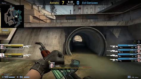 CS GO POV Demo Astralis Xyp9x 24 12 Vs Evil Geniuses De Overpass