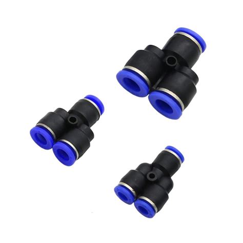 5 Pcs Quick Connect Irrigation Hose Splitter Ytype Sliplock Adapter