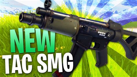 Tactical Submachine Gun Fortnite