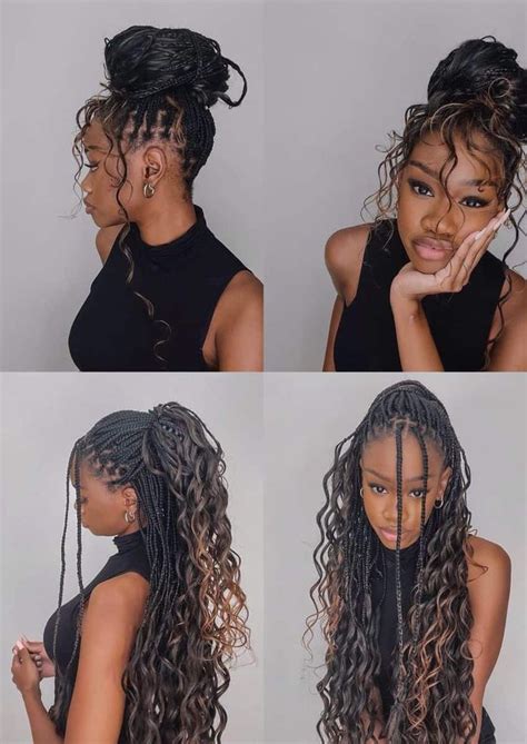 How To Bohemian Braids Bohemian Braids Protective Hairstyles