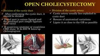 Open cholecystectomy/ operative surgery | PPT