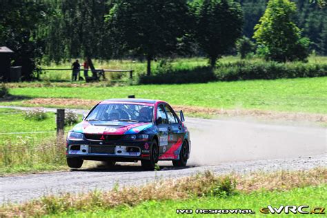 Hudec Martin Černoch Jiří Mitsubishi Lancer Evo IX Rally Vysočina