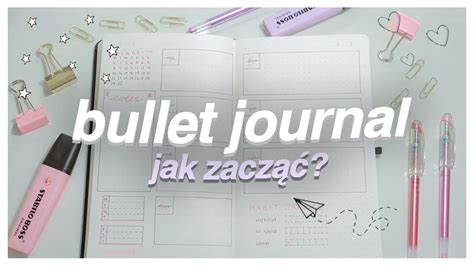 Jak Zrobi W Asny Bullet Journal Kalendarz Youtube