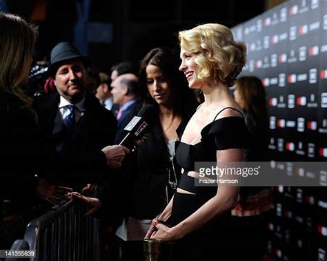 January Jones March 14 2012 Photos And Premium High Res Pictures Getty Images