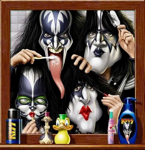 Pin By Pat On Kiss Caricature Kiss Art Rock N Roll Art