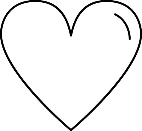 Сердце контур - фото и картинки abrakadabra.fun