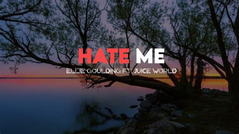 Hate Me Juice World Without Ellie Goulding Blackscreen Status Edit Lyrical Video Youtube