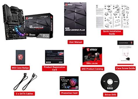 Compatible processors with MSI MPG B550 GAMING PLUS | Pangoly