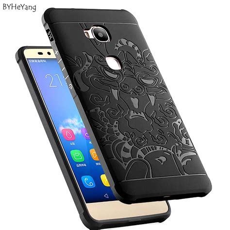 Byheyang For Huawei Honor 5x Case Cover Back Cover Cases Phone Anti Knock Armor Silicon Skin For