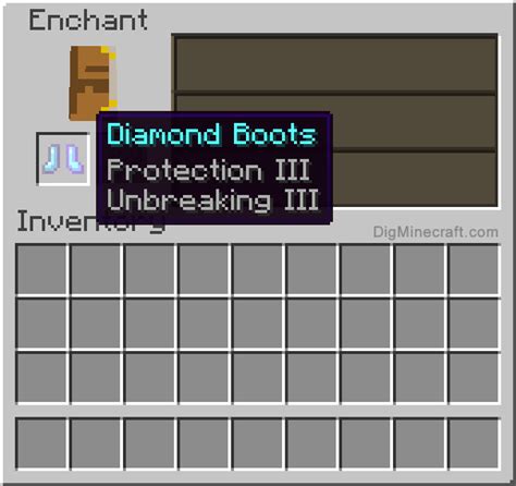 Minecraft Perfect Armor Enchantments - Giratan