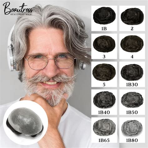 Toupee Invis Vel Para Homens Peruca Masculina Pr Tese Capilar Sistema