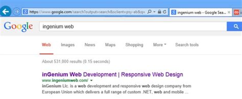 google  infographic ingenium web