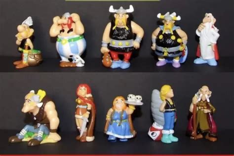 Kinder S Rie Compl Te Figurines Ast Rix Et Les Vikings Eur