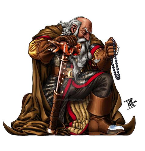 Dwarven Cleric by BraveSirKevin on DeviantArt