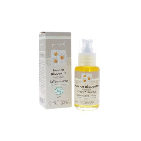 Huile de pâquerette bio Haut Ségala flacon pompe de 50 ml