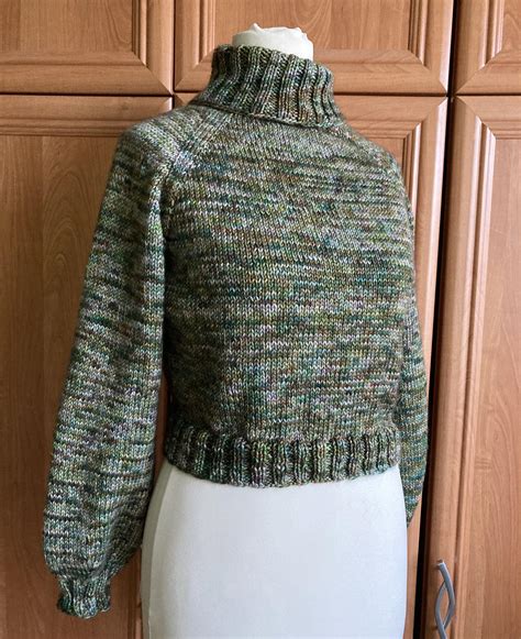 knit sweater finished rknitting