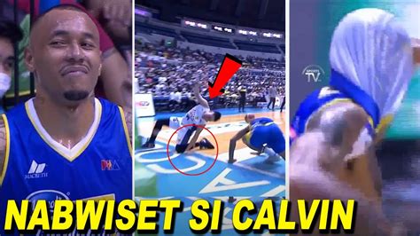 Calvin ABUEVA Kamuntikang Tapusin Ang Career Ni Montalbo Na Frustate