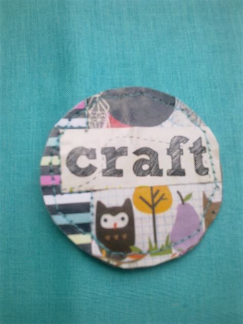 Paper Scrap MagnetsA Paper MagnetPapercraft, Collage, and Sewing