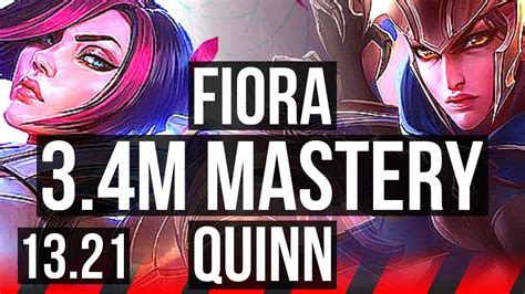 Fiora Vs Quinn Top M Mastery Games Godlike Br