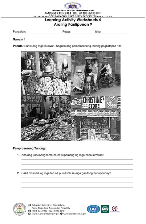 Q Law Week Activity Sheets Learning Activity Worksheets