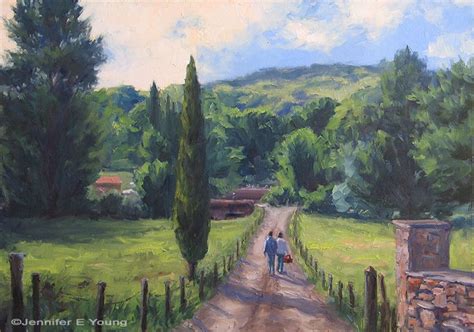 French Countryside Landscape Paintings – Architectural Design Ideas