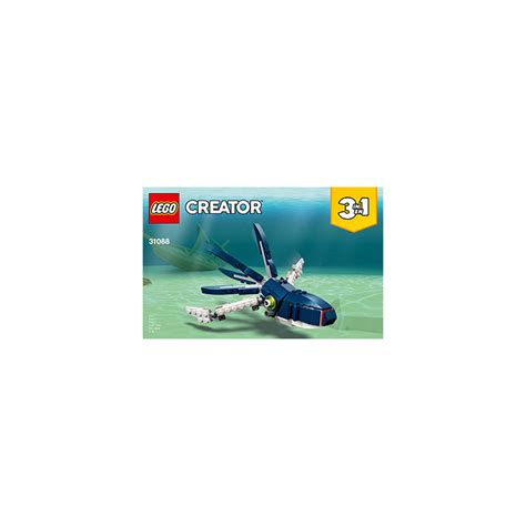 LEGO Deep Sea Creatures Set 31088 Instructions Set | Brick Owl - LEGO ...