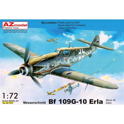 Maquette Messerschmitt Bf G Erla Block Early Az Models