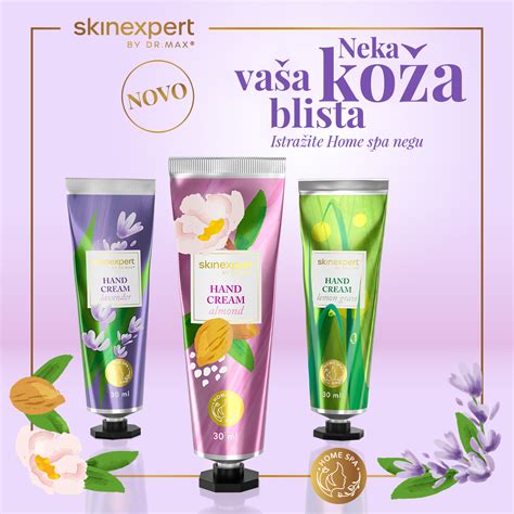 Skinexpert By Dr Max Home Spa Krema Za Ruke Lavanda Ml