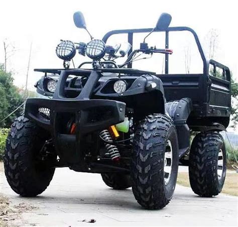 Adult Atvs Utvs 4X4 250cc 300cc 1 5m Cargo Farm ATV With Trailer