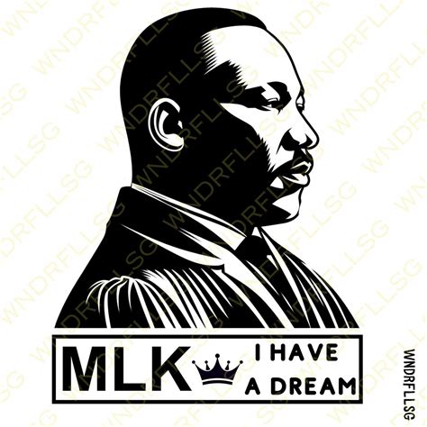 I Have A Dream Svg Martin Luther King Jr Day Svg MLK Shirt Design