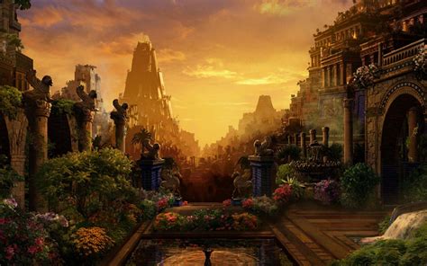 Hanging Gardens Of Babylon Wallpaper Pictures Wallpaperset