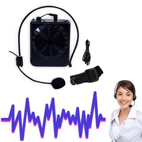 Megafone Amplificador Voz Microfone Professor Radio Fm Usb Shopee Brasil