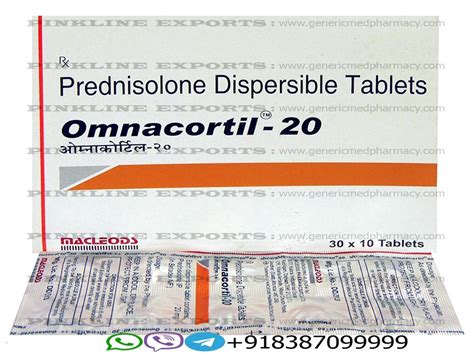 Omnacortil Mg Prednisolone Tablets Mg At Rs Stripe In Jaipur