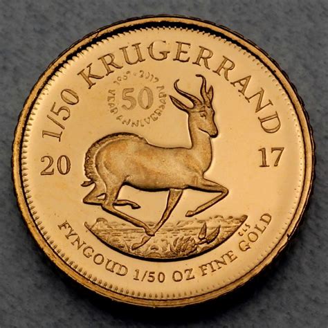 1 50oz Krügerrand Goldmünze Südafrika 2017 ESG Krügerrand de