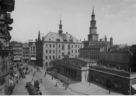 Stary Rynek w Poznaniu zachwycał Zobacz jak pięknie wyglądał przed