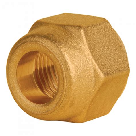 Inch Brass Copper Pipe Joining Flare Nut