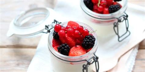 Panna Cotta Met Rood Fruit Gerlin A Recepten