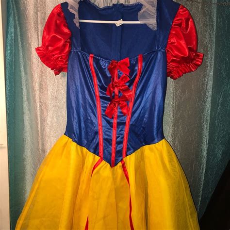 New Adult Disney Snow White Halloween Costume Gem