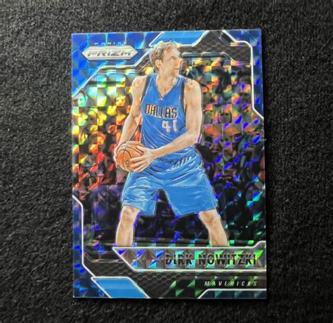 Panini Prizm Mosaic Blue Dirk Nowitzki For Sale Online Ebay