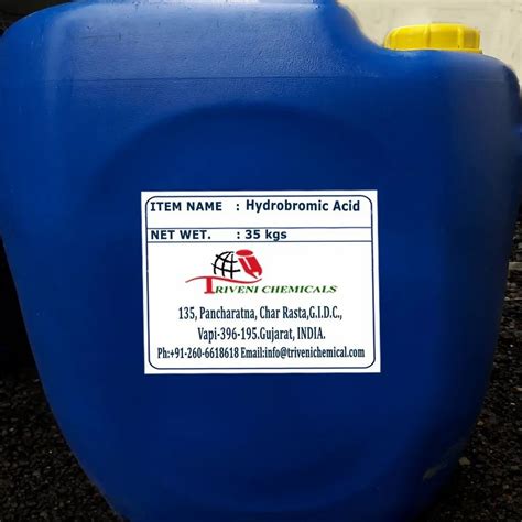 Industrial Liquid Hydrobromic Acid At Best Price In Vapi ID 1669168433